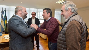 Referentes de la UCR se reunieron con Nardini para gestionar obras para el interior bonaerense