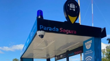 Presidente Perón: El municipio instaló las primeras "paradas seguras" de colectivos