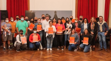 Pergamino: 19 familias ya tienen el terreno para construir su casa