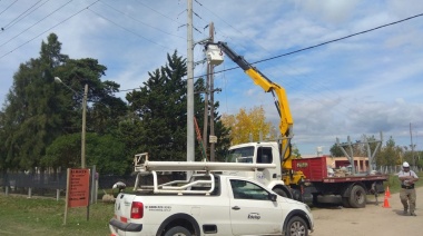 Edelap realizó obras de mejora en las redes eléctricas de Berisso