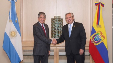 Este lunes Alberto Fernández recibirá al presidente de Ecuador, Guillermo Lasso