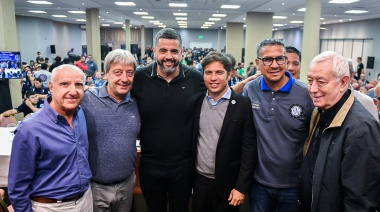 Kicillof participó de la apertura del Congreso Nacional de Delegados de la UOM