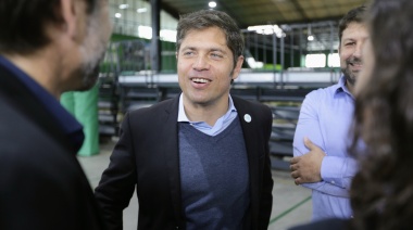 Kicillof: "La prioridad es generar trabajo genuino, apostando a la recuperación y al desarrollo"