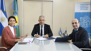 El ministro Alak firmó un convenio con el municipio de Quilmes y la UNQ