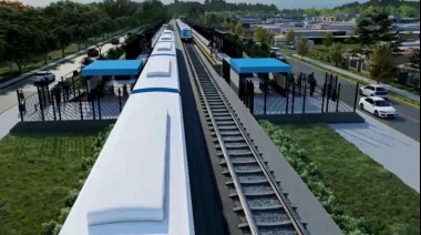 Anunciaron la construcción de una nueva Estación del Ferrocarril en Almirante Brown