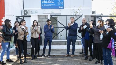 Cascallares y Fabiani inauguraron dos centros integrales de acceso a derechos para niños y adolescentes