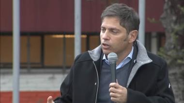 Kicillof: "Era importante presentar este programa en un distrito que no fuera de nuestro signo político"