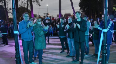 El intendente de Morón y Katopodis inauguraron el Espacio Cultural y Comunitario Paracone