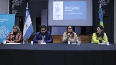 La Provincia puso en marcha la Dirección de Relaciones Individuales del Trabajo