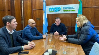 El intendente de Balcarce y Guillermo Montenegro dialogaron sobre la protección a la infancia