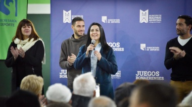 Noelia Correa aseguró que “en Malvinas Argentinas el deporte es una prioridad”