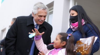 Alberto Fernández dijo que "si el Estado no activa, muchas familias no pueden acceder al derecho a una vivienda"