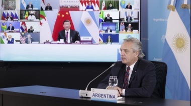 Alberto Fernández: "Aspiramos a ser miembros plenos de este grupo de naciones"