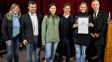 "Nuestra obligación es mejorar todos los días la vida de los y las bonaerenses", aseguró Kicillof