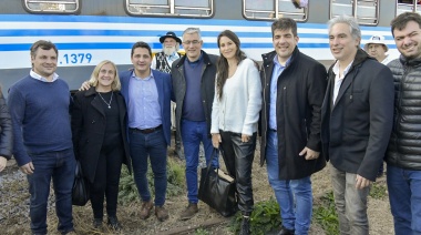 Después de 30 años, el tren de pasajeros vuelve a San Antonio de Areco