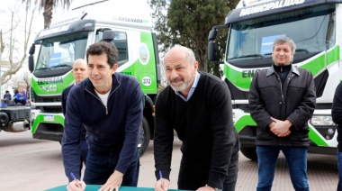 Secco presentó cuatro nuevos camiones para Ensenada
