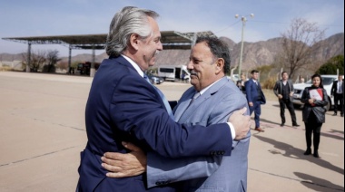 Alberto Fernández, desde Chilecito: "San Martín fue un gran estratega militar y político"