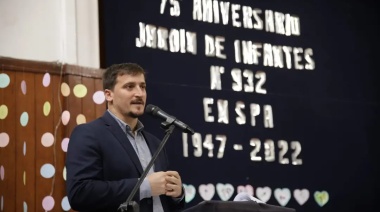 Chornobroff: “Tenemos muchos proyectos que vamos a ir concretando gracias a una inversión récord”