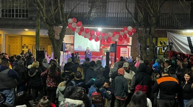 La senadora Delmonte inauguró una sede partidaria en Santa Teresita