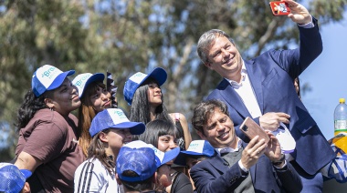 Kicillof, Cascallares y Fabiani inauguraron el Parque Astronómico de Almirante Brown
