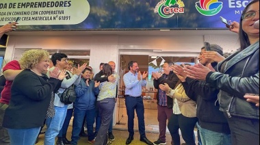Escobar inauguró la primera tienda de economía social del distrito