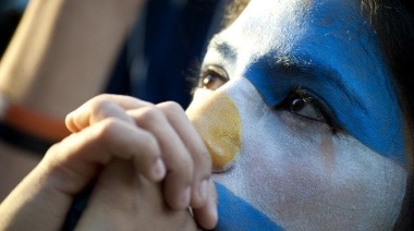 La pasión por el fútbol que los argentinos la sentimos hasta en los ojos