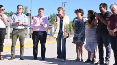 Provincia inauguró el puente Combate de Los Pozos en Cañuelas