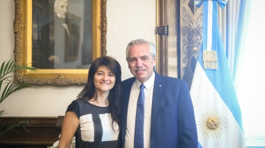 Alberto se reunió con la nueva titular del INADI, Greta Pena