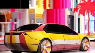 El auto del futuro: puede cambiar de color con tan solo un movimiento