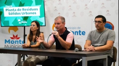 San Miguel del Monte: Castro anunció que el municipio tendrá una planta de reciclaje de residuos