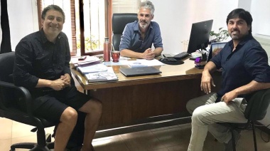 Autoridades del Colegio de Higiene y Seguridad se reunieron con funcionarios de Pinamar