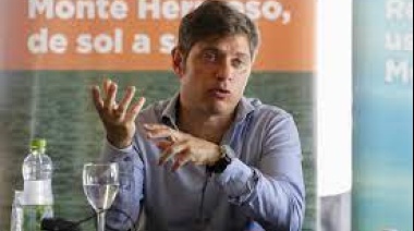 Desde Monte Hermoso, el gobernador Kicillof realizó anuncios de incentivos e inversiones