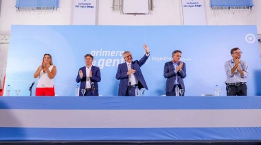 Fernández, Kicillof y Ghi inauguraron el Colector Cloacal Morón Sur