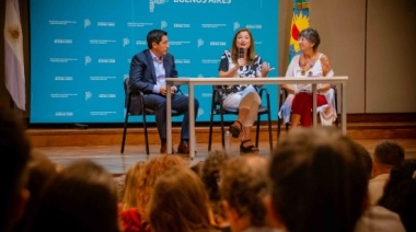 "Tenemos como objetivo incluir la perspectiva de género en la gestión y en toda la obra pública", dijo Díaz