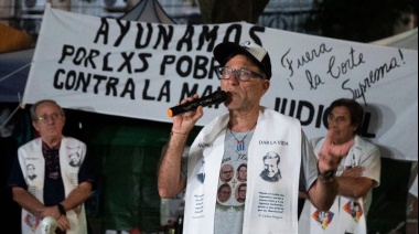 El Padre Paco Oliveira cumplió una semana de ayuno frente a Tribunales  en protesta contra “la mafia judicial”
