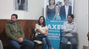 Se presentó la Agrupación “Derecho al Futuro”, en apoyo a la reelección de Axel Kicillof