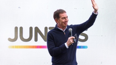 Vota Diego Santilli, precandidato a gobernador bonaerense