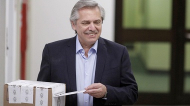 Alberto Fernández: "Cuando se vota, somos un país mejor"