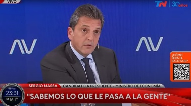 Massa: "Milei le va a sacar plata a todos menos a la Iglesia"