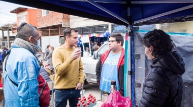 Julián Álvarez: “Frente a ideas destructivas celebro la presencia del Estado en los barrios”