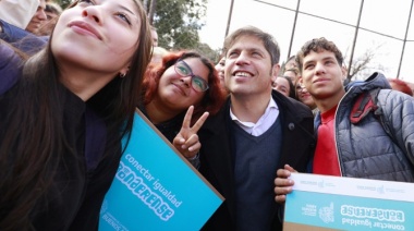 Kicillof: “El Estado debe garantizar la igualdad de oportunidades”