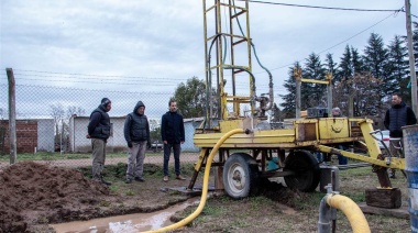 Junín avanza con las obras que permitirán que más barrios tengan agua potable