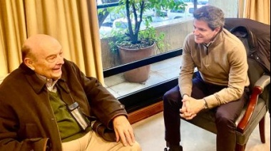 Laspina se reunió con Domingo Cavallo y llamó a "recuperar sus ideas para reconstruir el peso argentino"