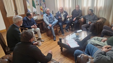 Tras los roces por el aumento de la tasa de guias, Marini se reunió con productores de Benito Juárez