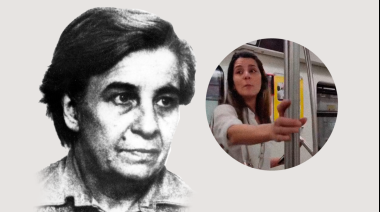Quién es Ana Fernández, la nieta que pide en el subte que no voten a Milei