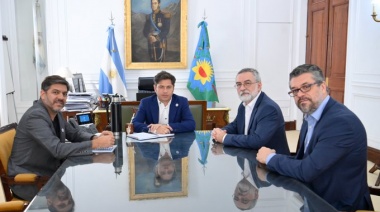 Kicillof genera agenda internacional propia