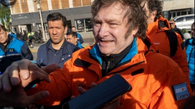Mieli llegó a Base Marambio en la Antártida
