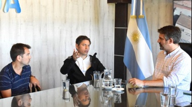 Kicillof: "Los que niegan el cambio climático, que vengan a Miramar"