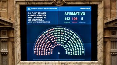 Las voces tras la aprobación de la Ley Bases en Diputados