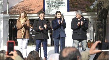 Kicillof defendió la cultura popular: “Algunos sectores menosprecian lo nacional y resaltan lo importado”